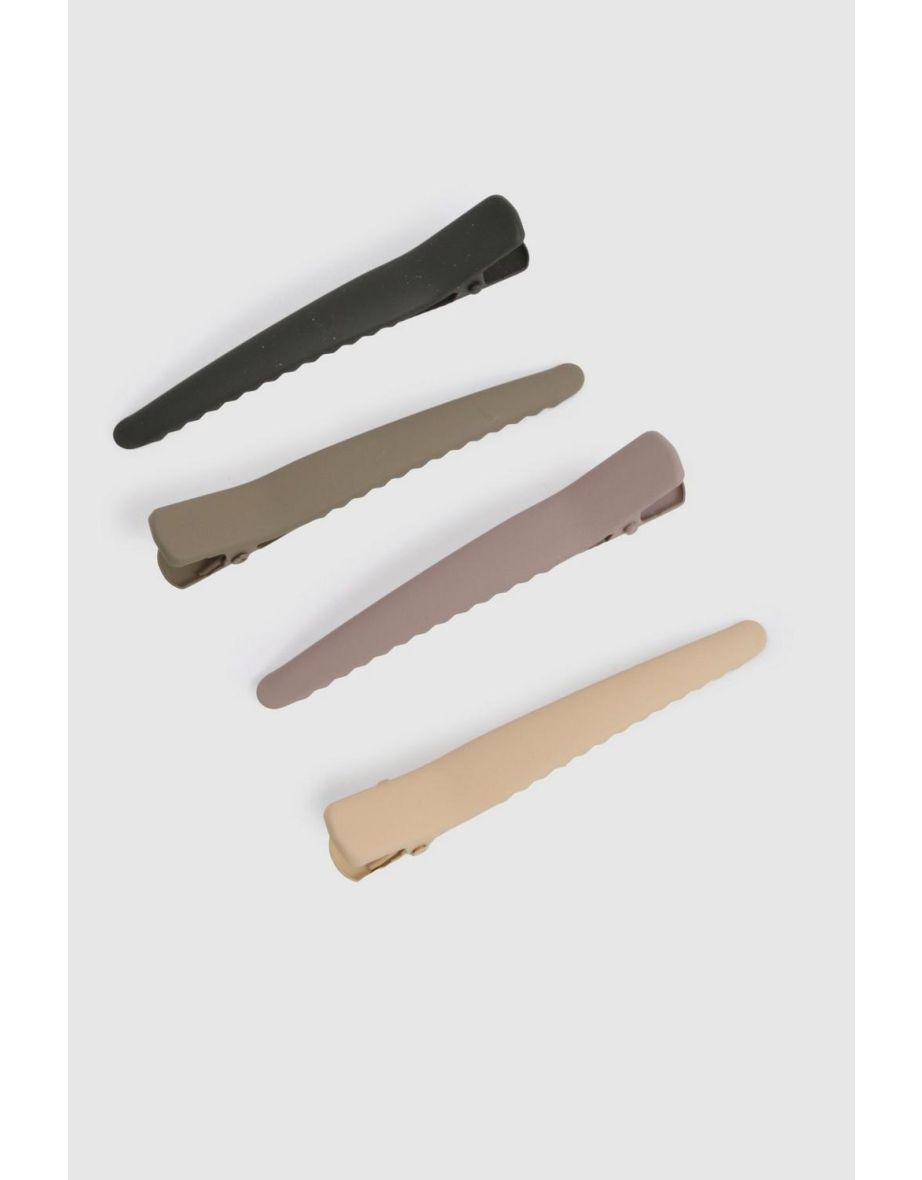 Tonal Hair Clip 4 Pack - multi - 2