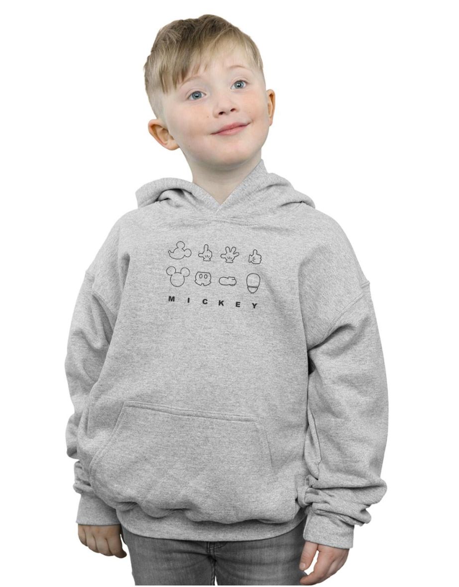 Boys mickey mouse hoodie hotsell