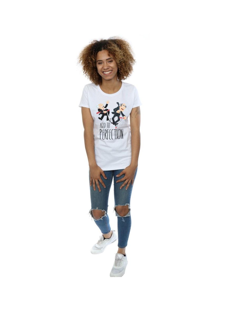 Disney Womens/Ladies The Muppets Aged to Perfection Cotton T-Shirt - White