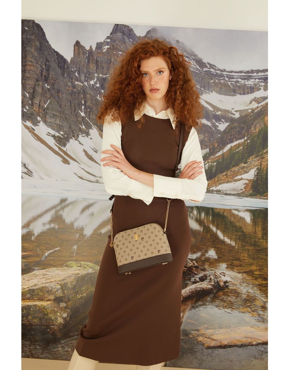 Mink New Monogram Women's Shoulder Bag