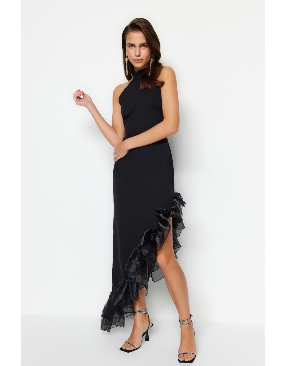 Evening & Prom Dress - Black - Bodycon