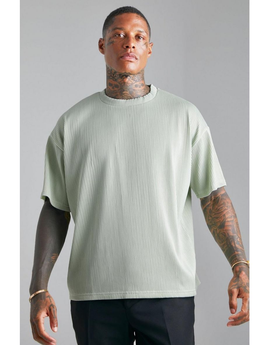 Pleated Oversized T-shirt