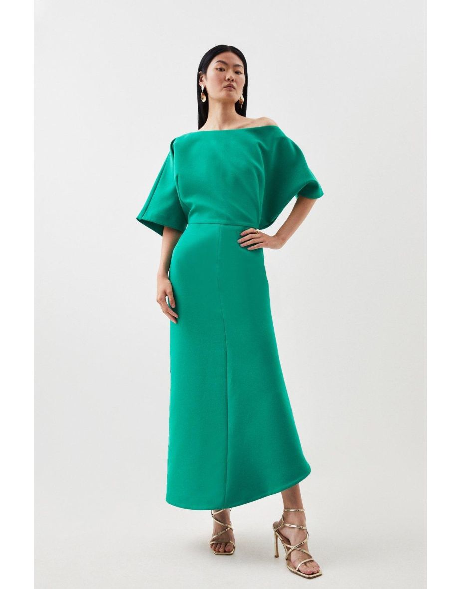 Karen millen cold 2025 shoulder midi dress