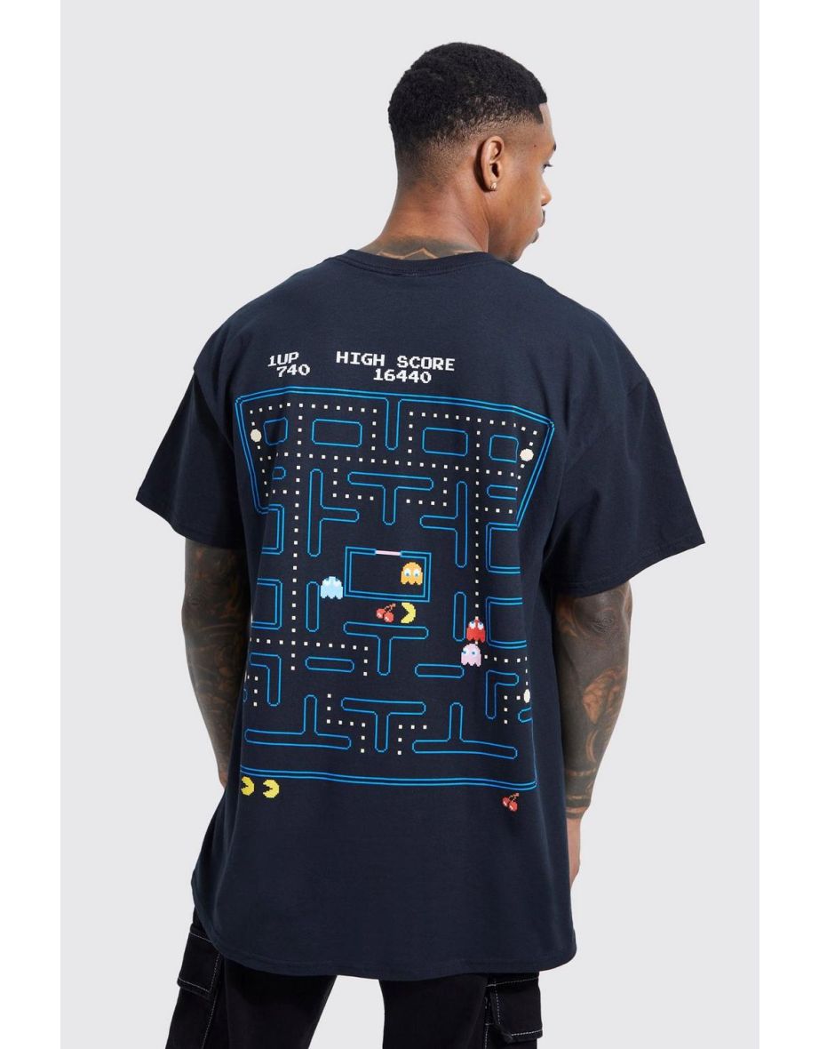 Oversized Pacman License T-shirt - black - 2