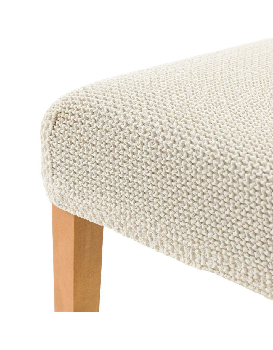 Ahmis Goffered Stretch Cover for Chairs - 4