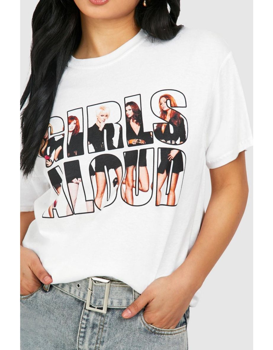 Petite Girls Aloud License T-shirt - white - 3