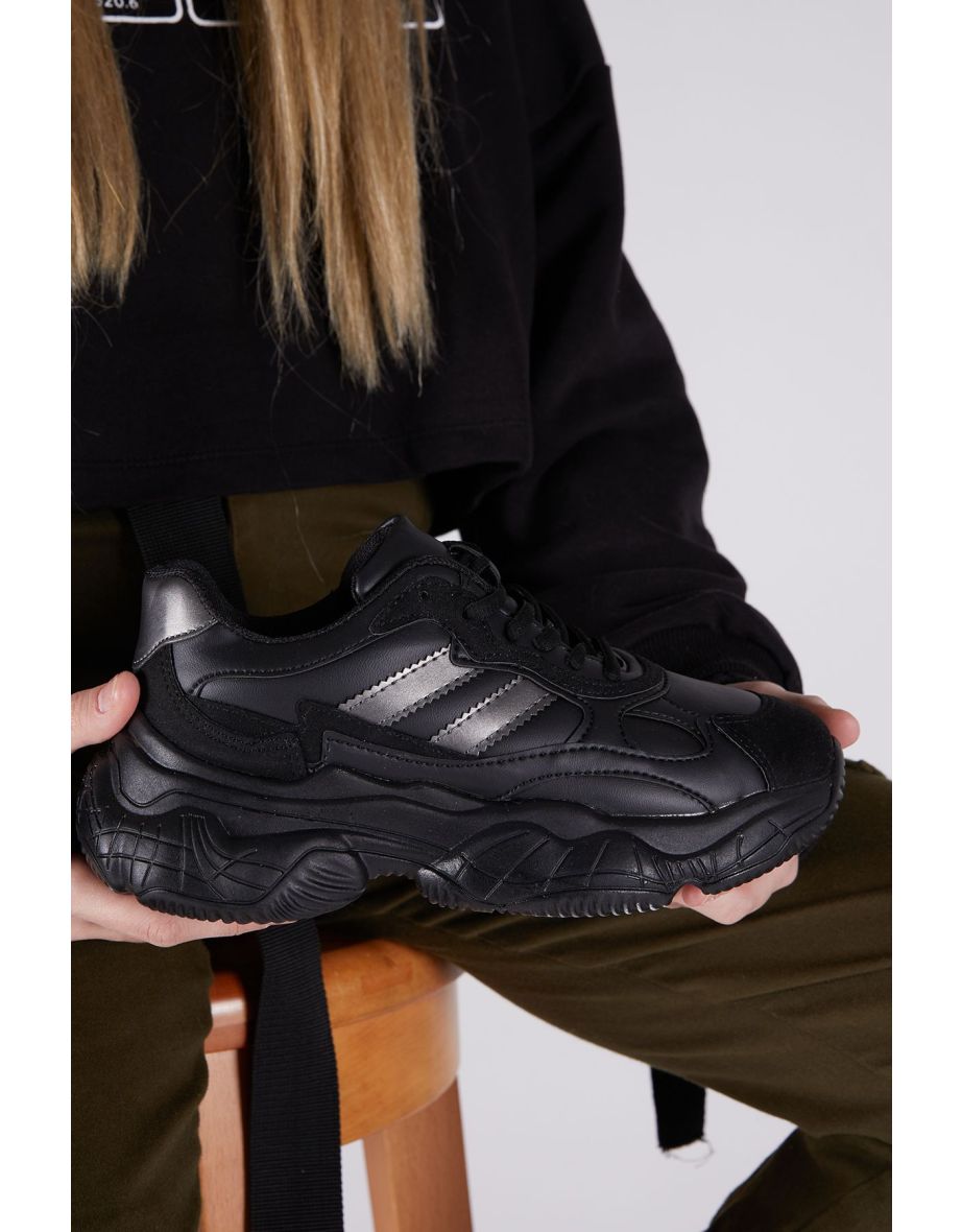 Women's Black Sneakers