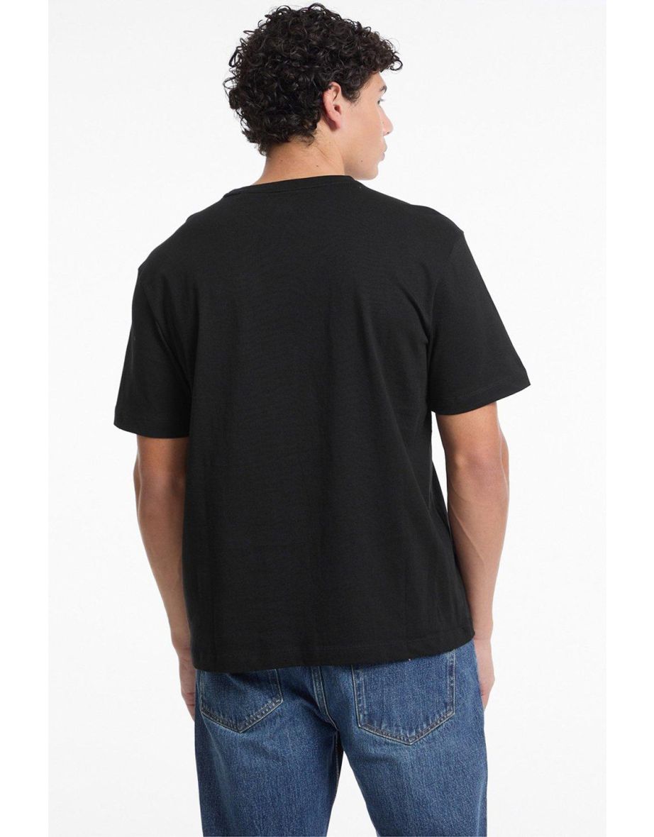 Guess Jeans Printed Logo Tee Black T-shirt - 2