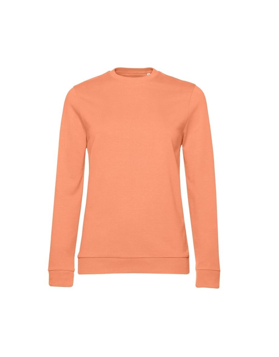 B&C Womens/Ladies Set-in Sweatshirt - Light Orange