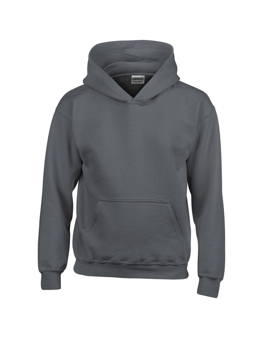 Gildan Childrens/Kids Heavy Blend Hoodie - Charcoal - 3