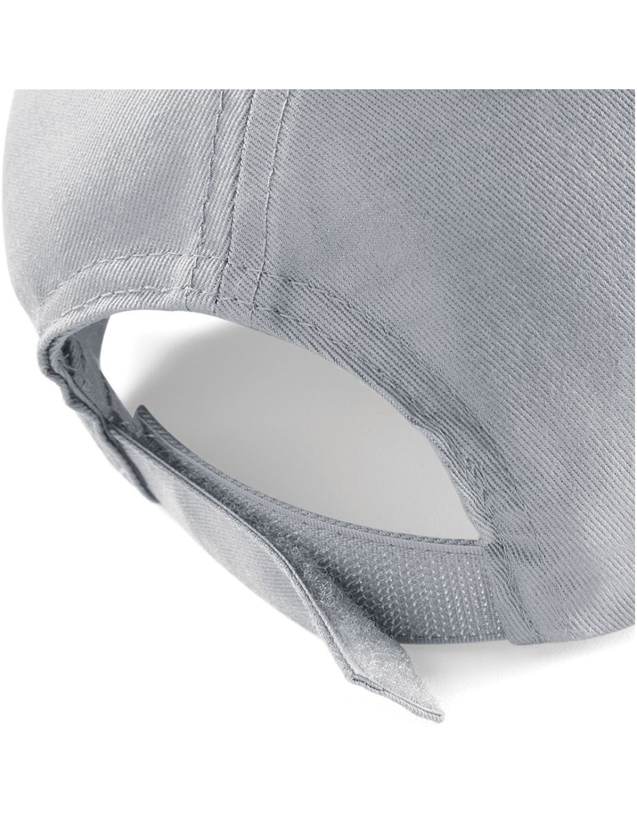 Beechfield Unisex Plain Original 5 Panel Baseball Cap - Light Grey - 3