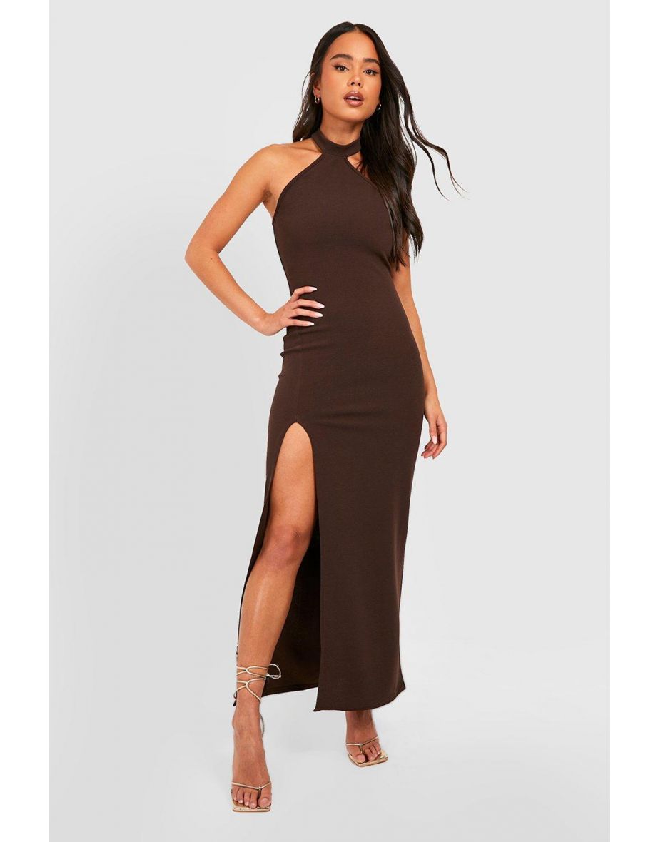 Petite split hotsell leg dress