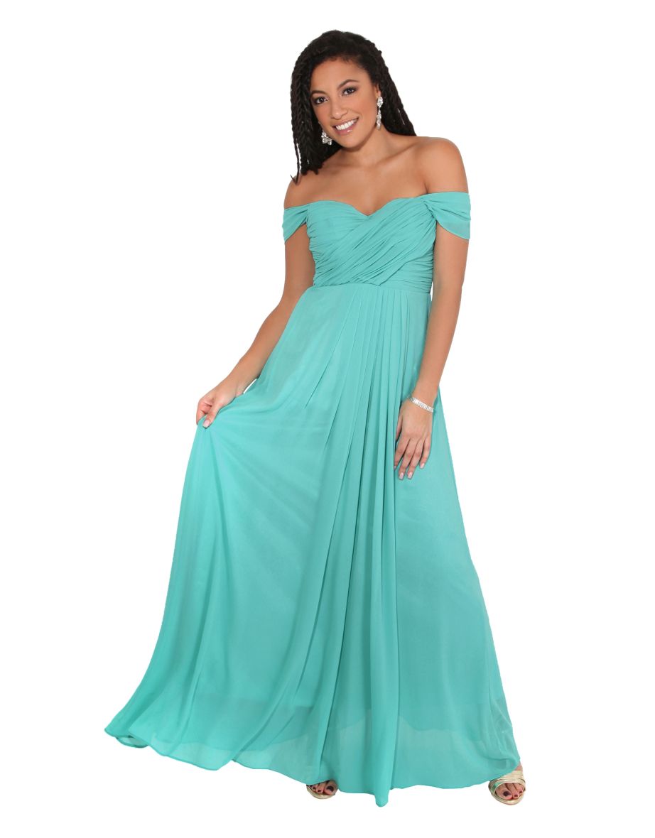 Multiway Neckline Occasion Maxi Dress