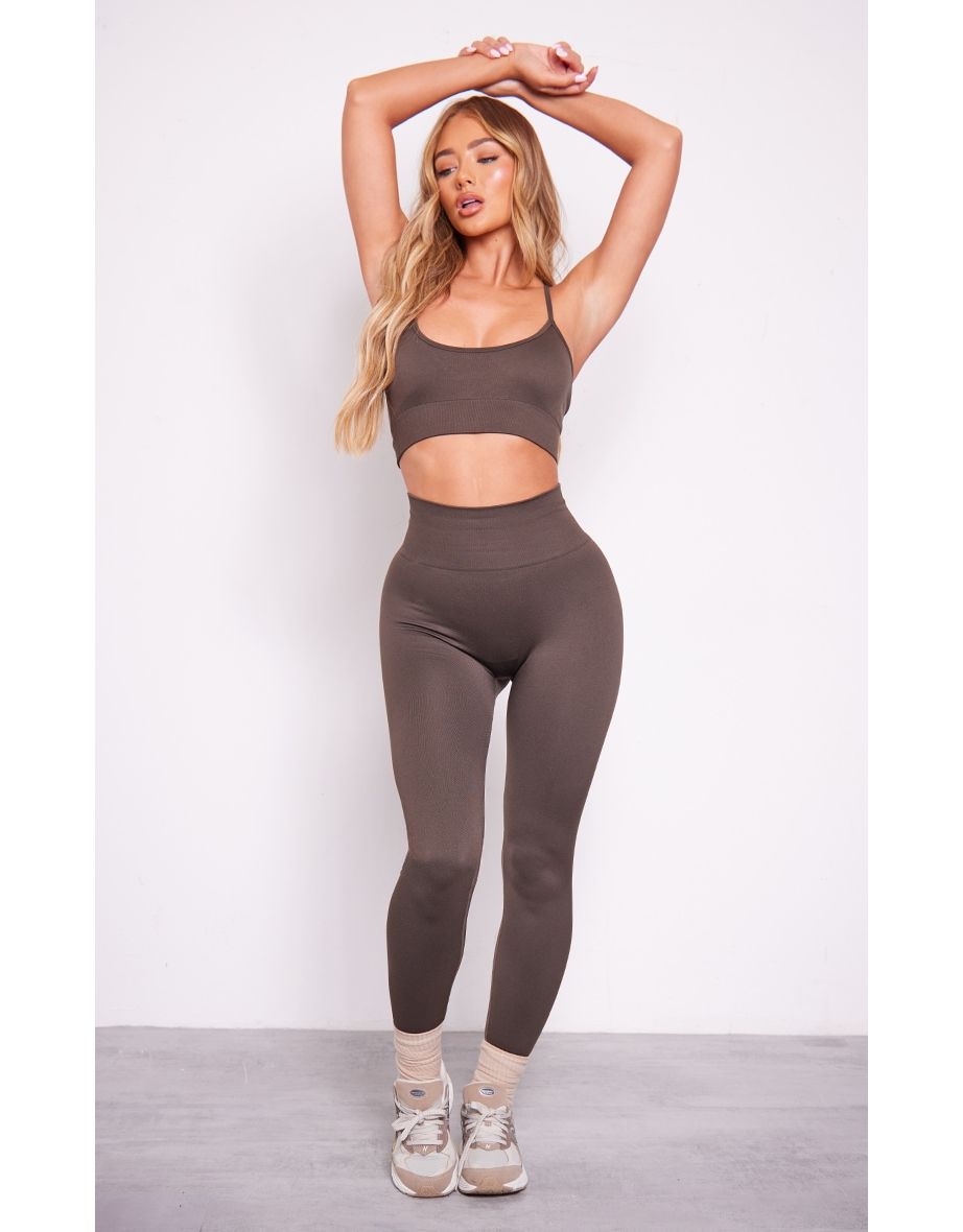 TOP-3 Women's Seamless Workout Leggings High Waist Tummy Control Yoga Pants  Running Tights (TLE101 OliveGreen L) : Amazon.in: Clothing & Accessories
