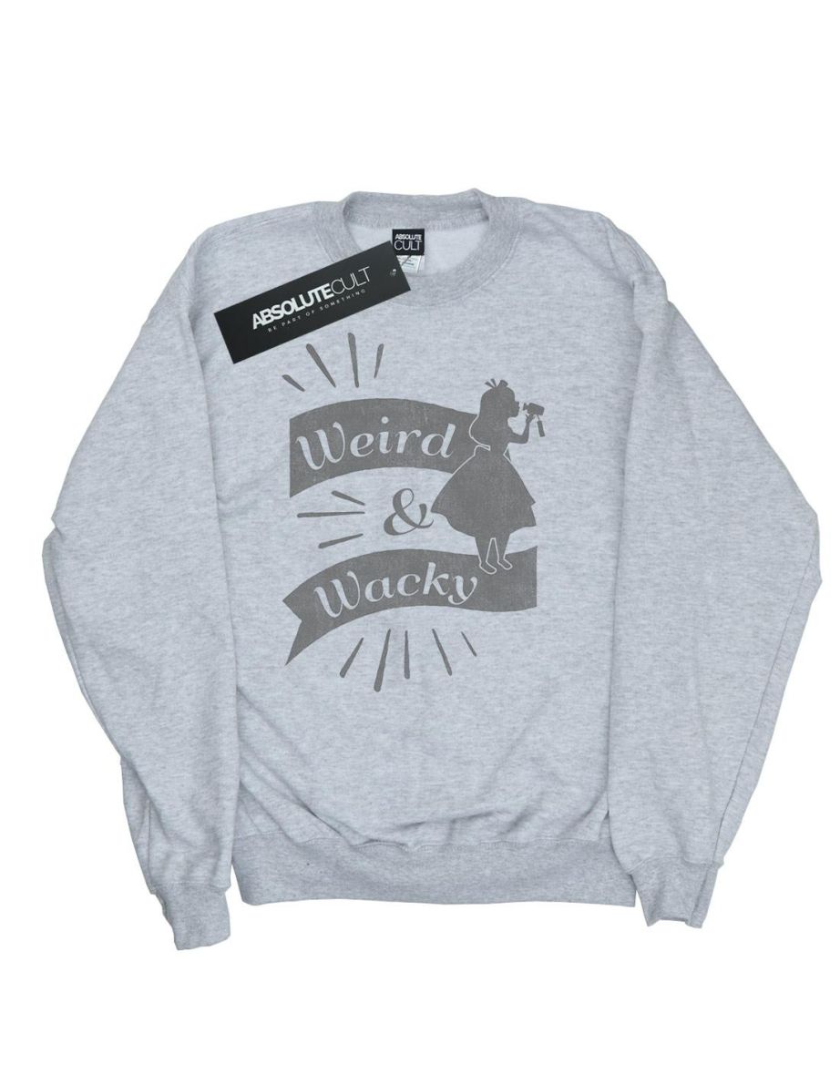 Disney Boys Alice In Wonderland Weird And Wacky Sweatshirt - 3