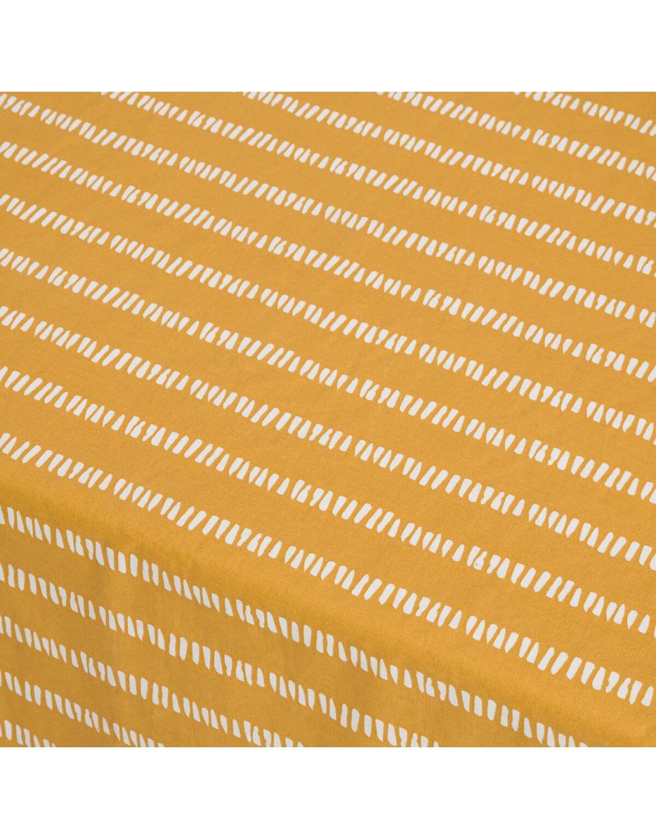 Irun Striped Oilcloth Cotton Tablecloth - 4