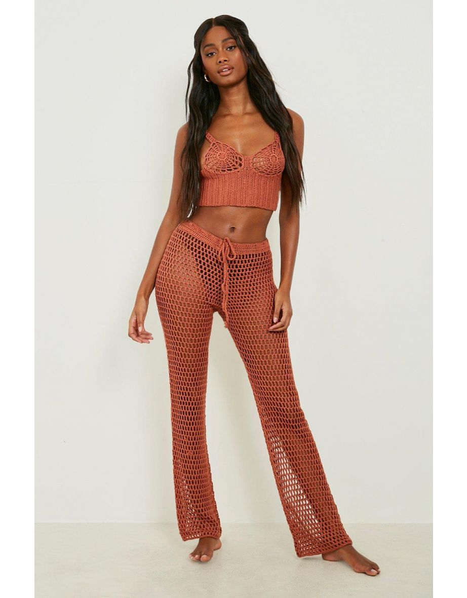 Boohoo best sale crochet top