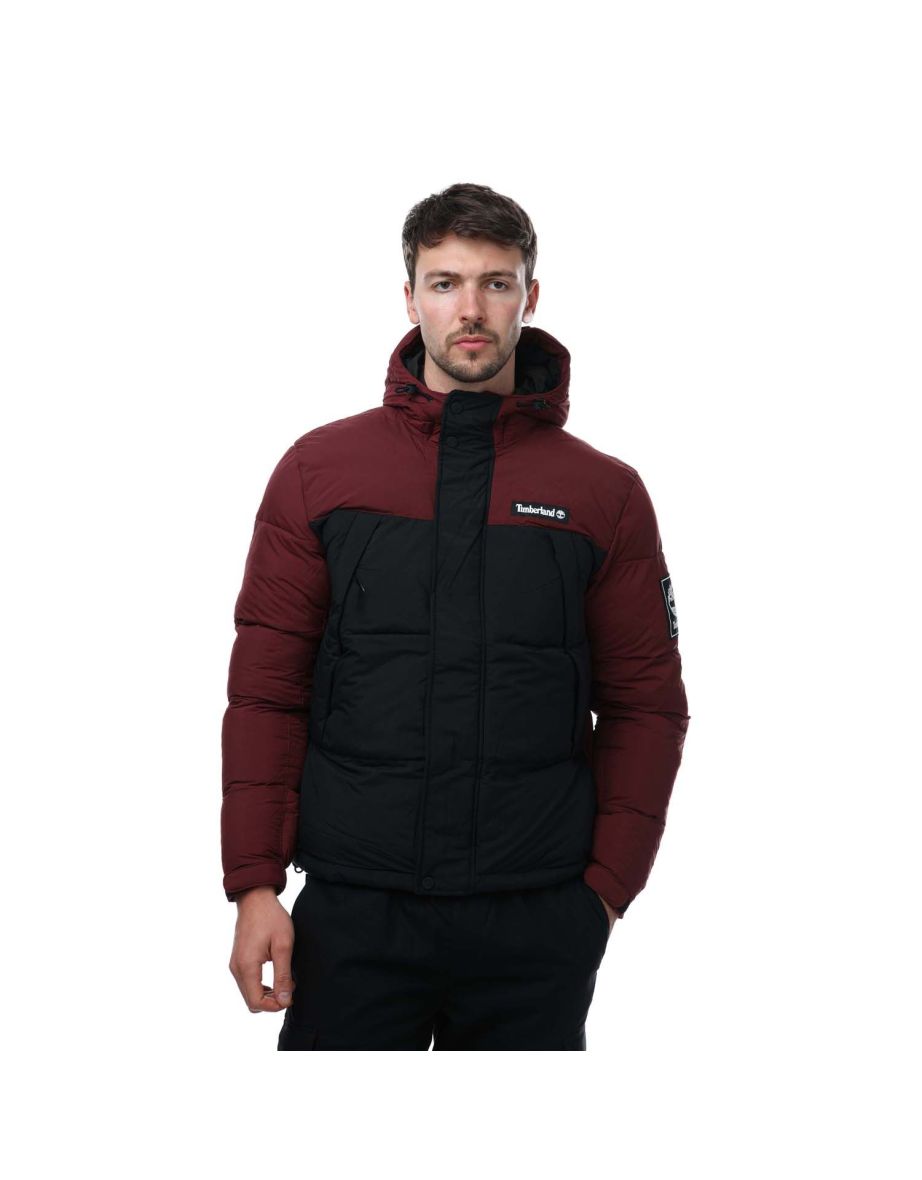Men's Timberland Outdoor Archive Puffer Jacket in Black