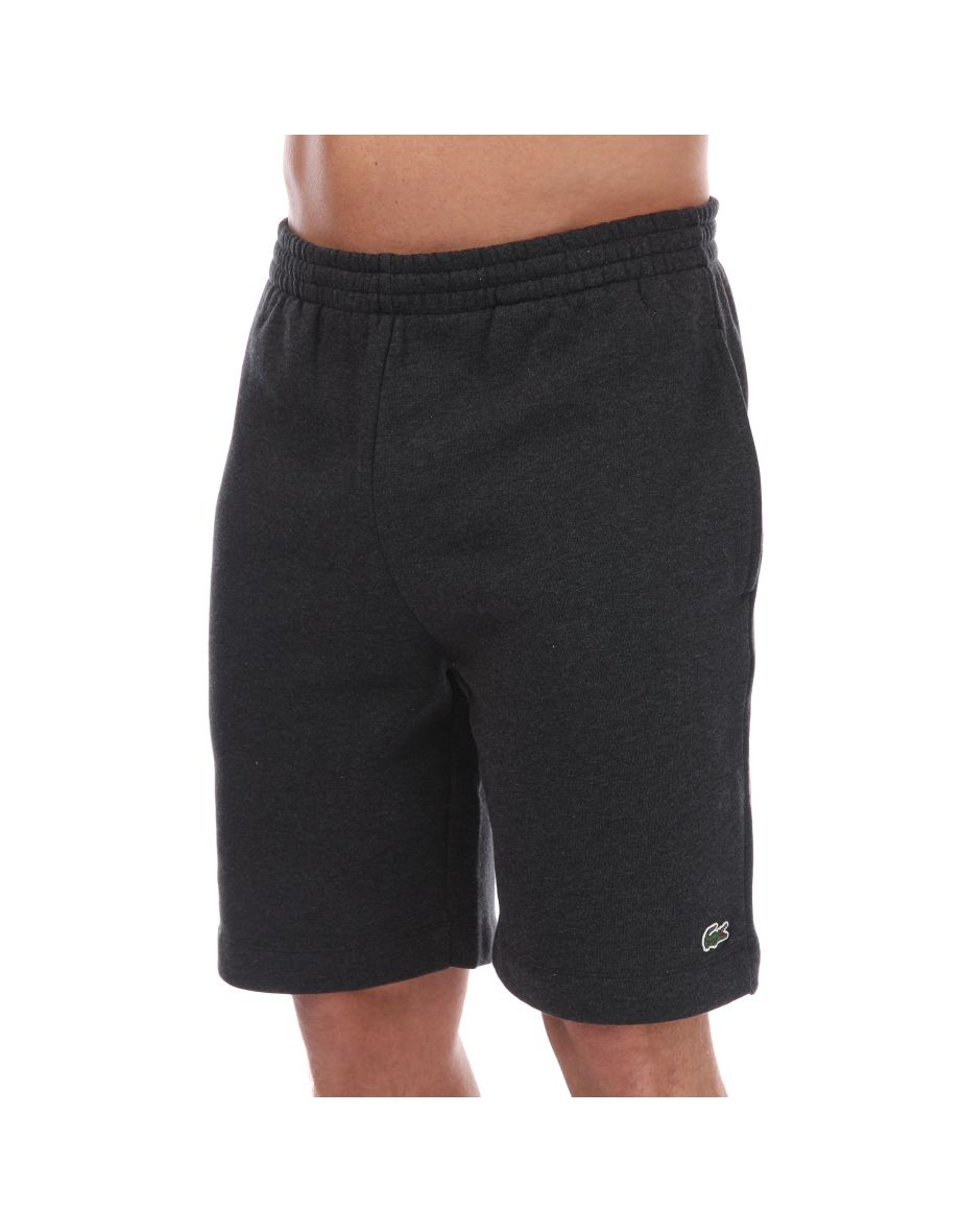 Mens black sales lacoste shorts