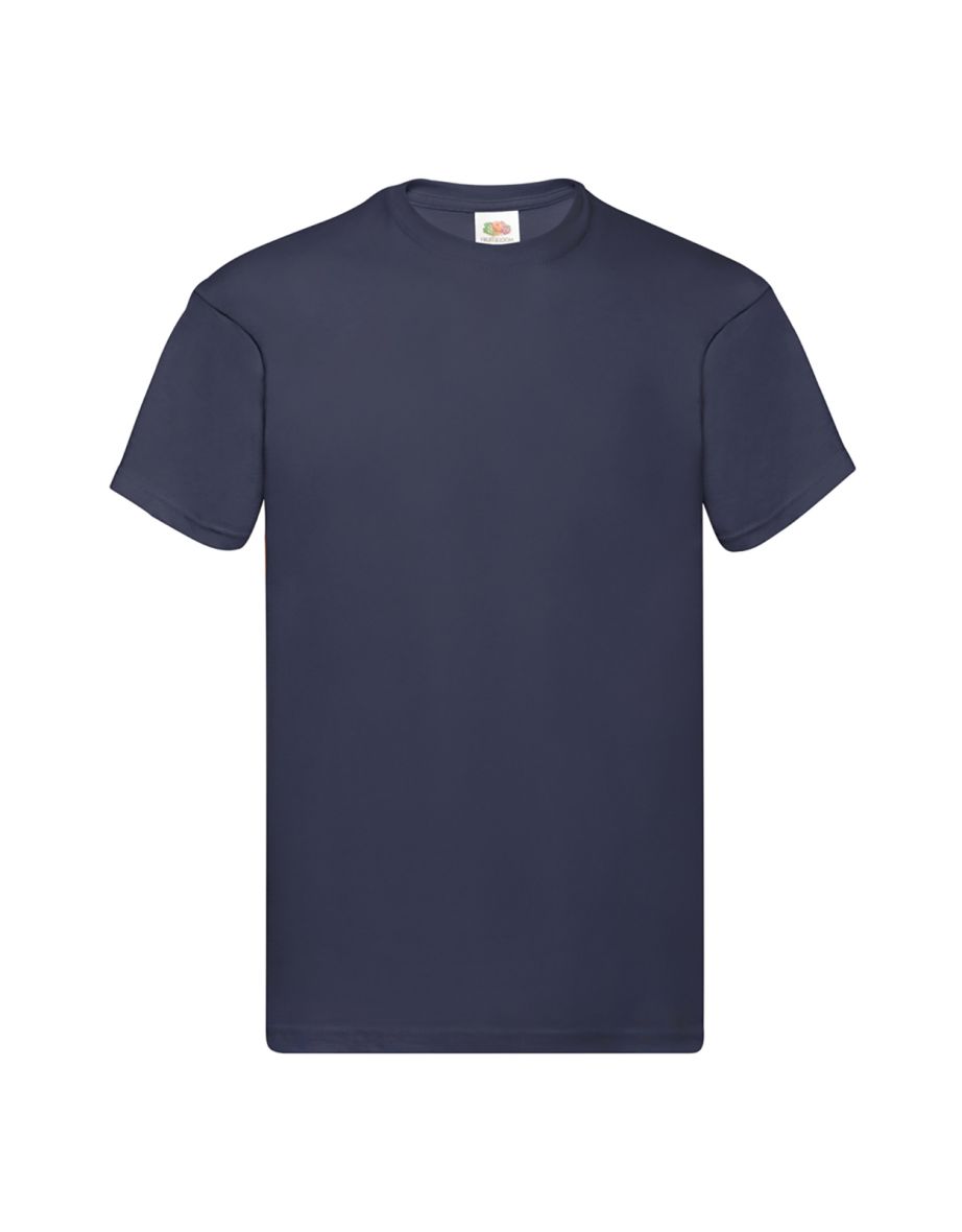 Fruit Of The Loom Mens Original Short Sleeve T-Shirt - Deep Navy