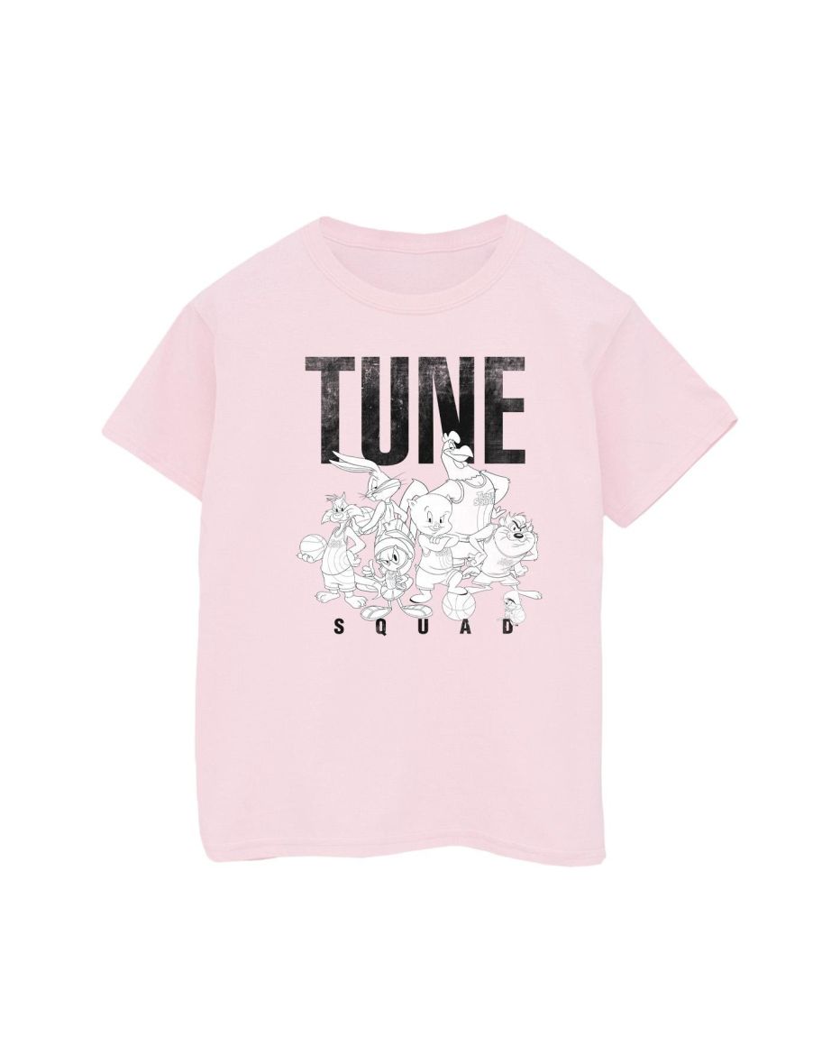 Space Jam: A New Legacy Boys Tune Squad Group T-Shirt - Baby Pink