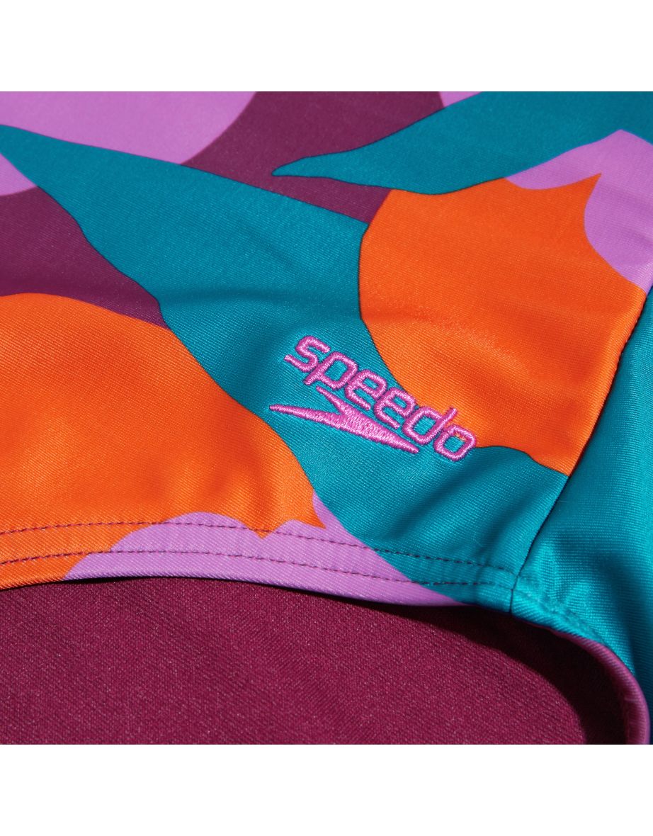 Women's Speedo Printed Asymmetic 1 Piece Swimsuit in other - 2
