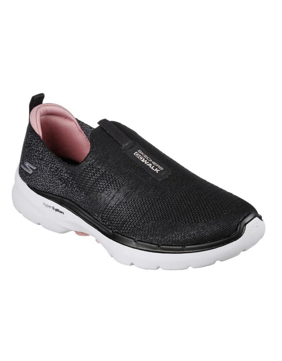 Shop Skechers Womens Ladies Go Walk 6 Glimmering Trainers Black Pink Online in Bahrain VogaCloset