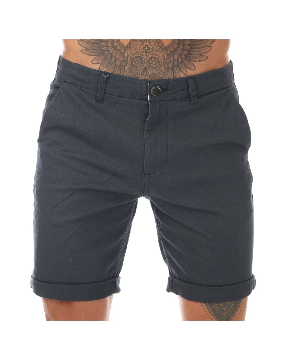 Men's Jack Jones Basic Chino Shorts in Blue