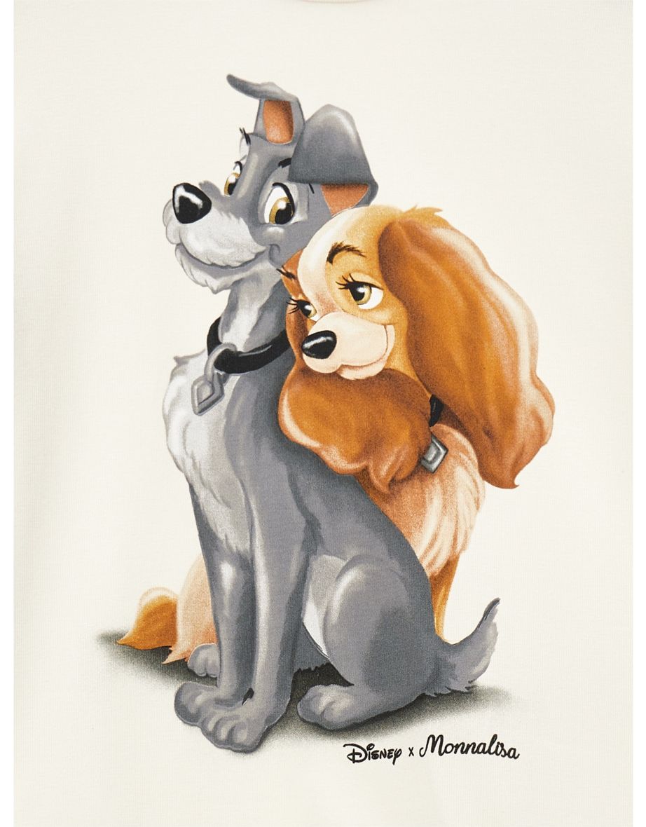Girls Disney's Lady and The Tramp Dress in Ivory - 3
