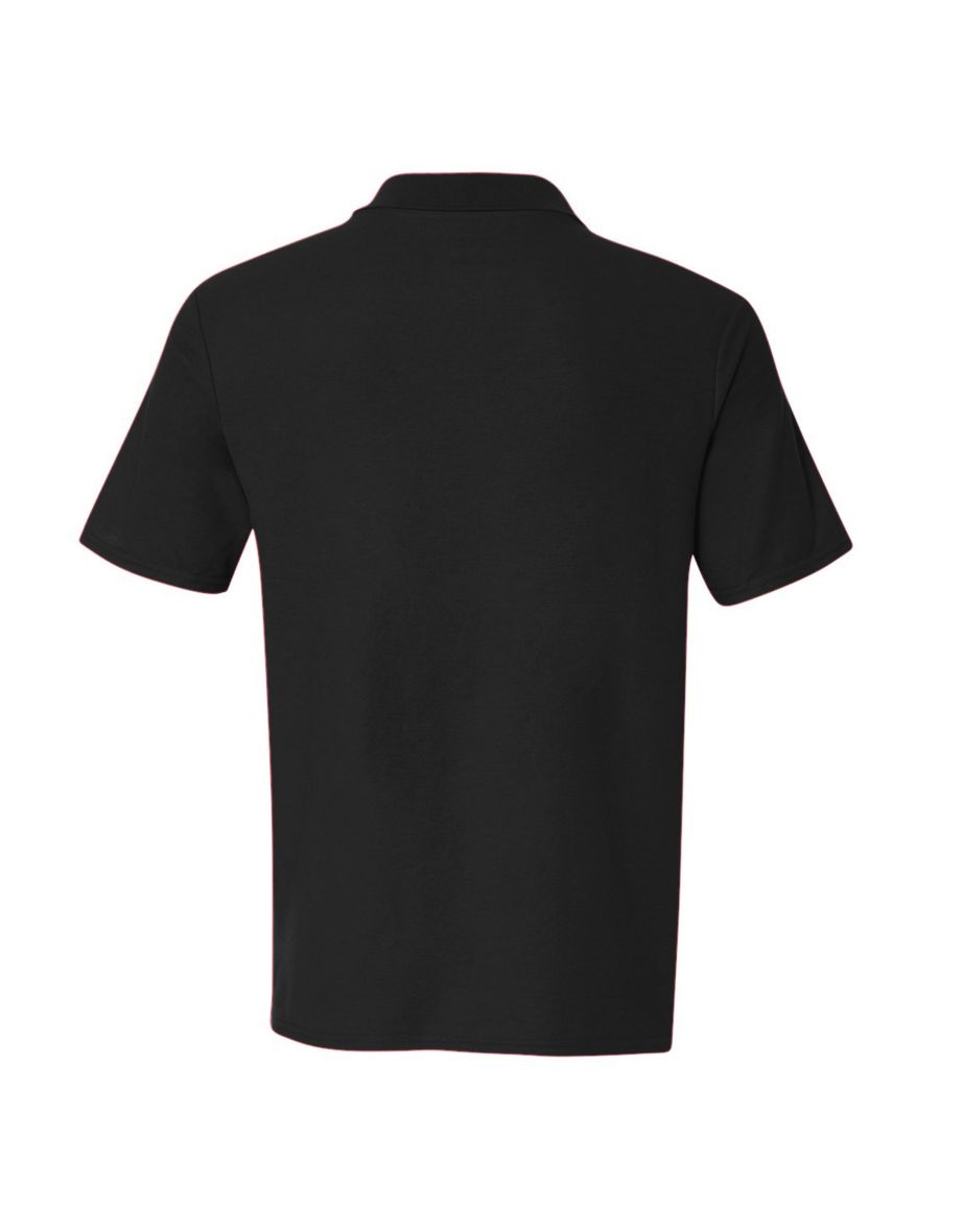 Duke Mens D555 Grant Kingsize Pique Polo Shirt - Black - 1