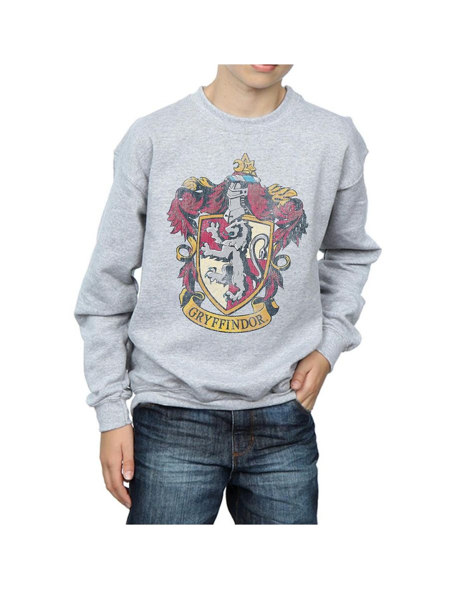 Harry Potter Boys Gryffindor Sweatshirt - Sports Grey - 2