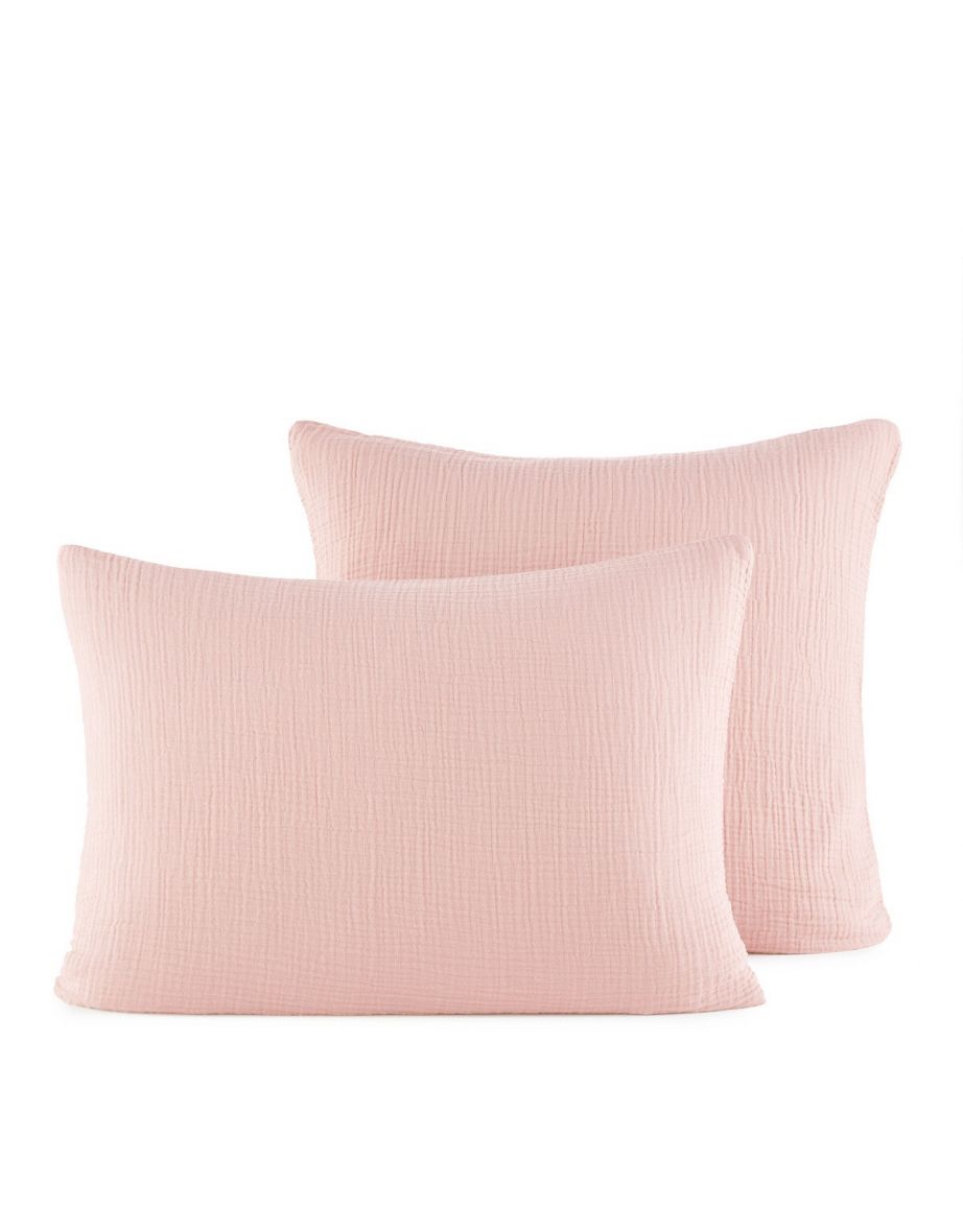 Yafa 100% Organic Cotton Muslin 200 Thread Count Pillowcase