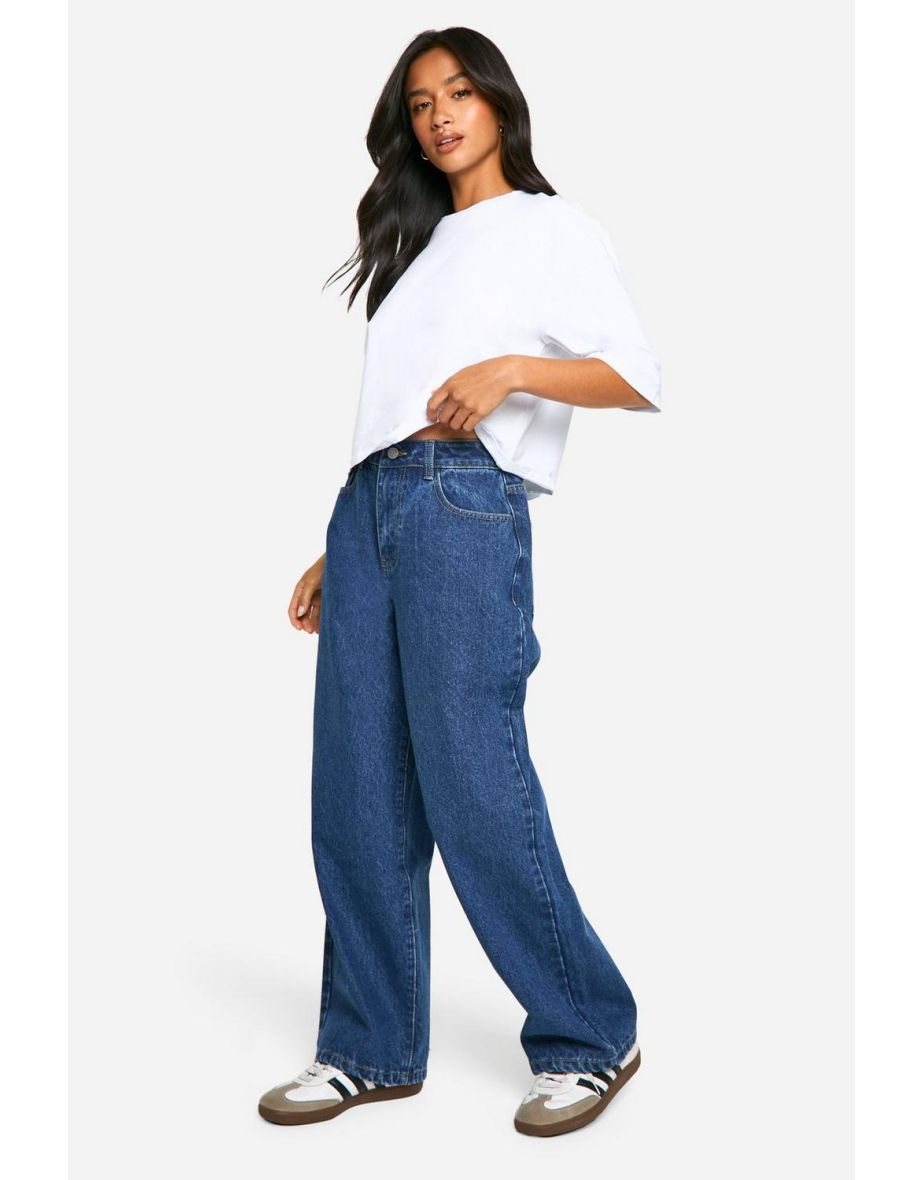 Petite Basics Boyfriend Jean