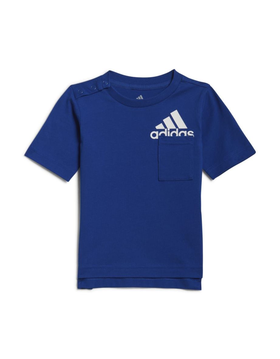 Boy's adidas Baby Badge Of Sport Summer Set in Blue - 6