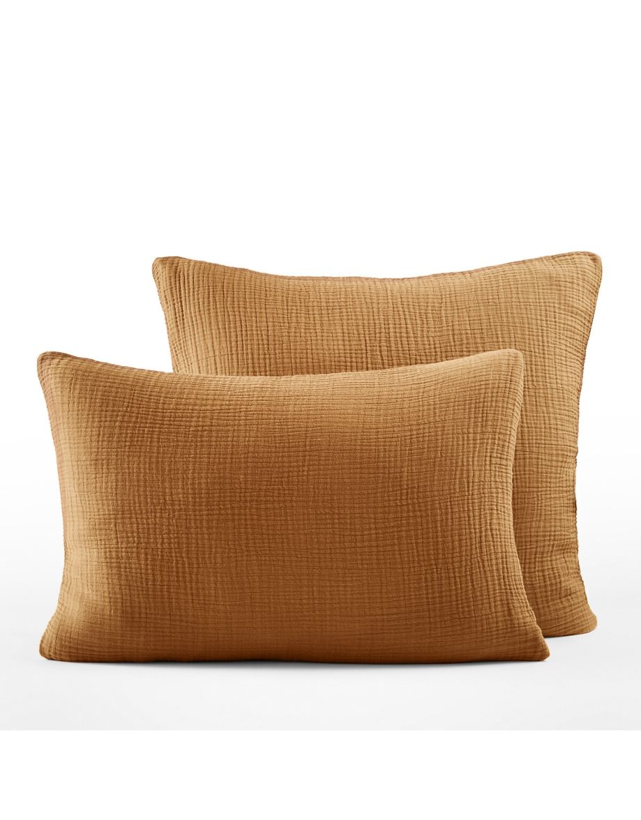 Yafa  Organic Cotton Muslin 200 Thread Count Pillowcase