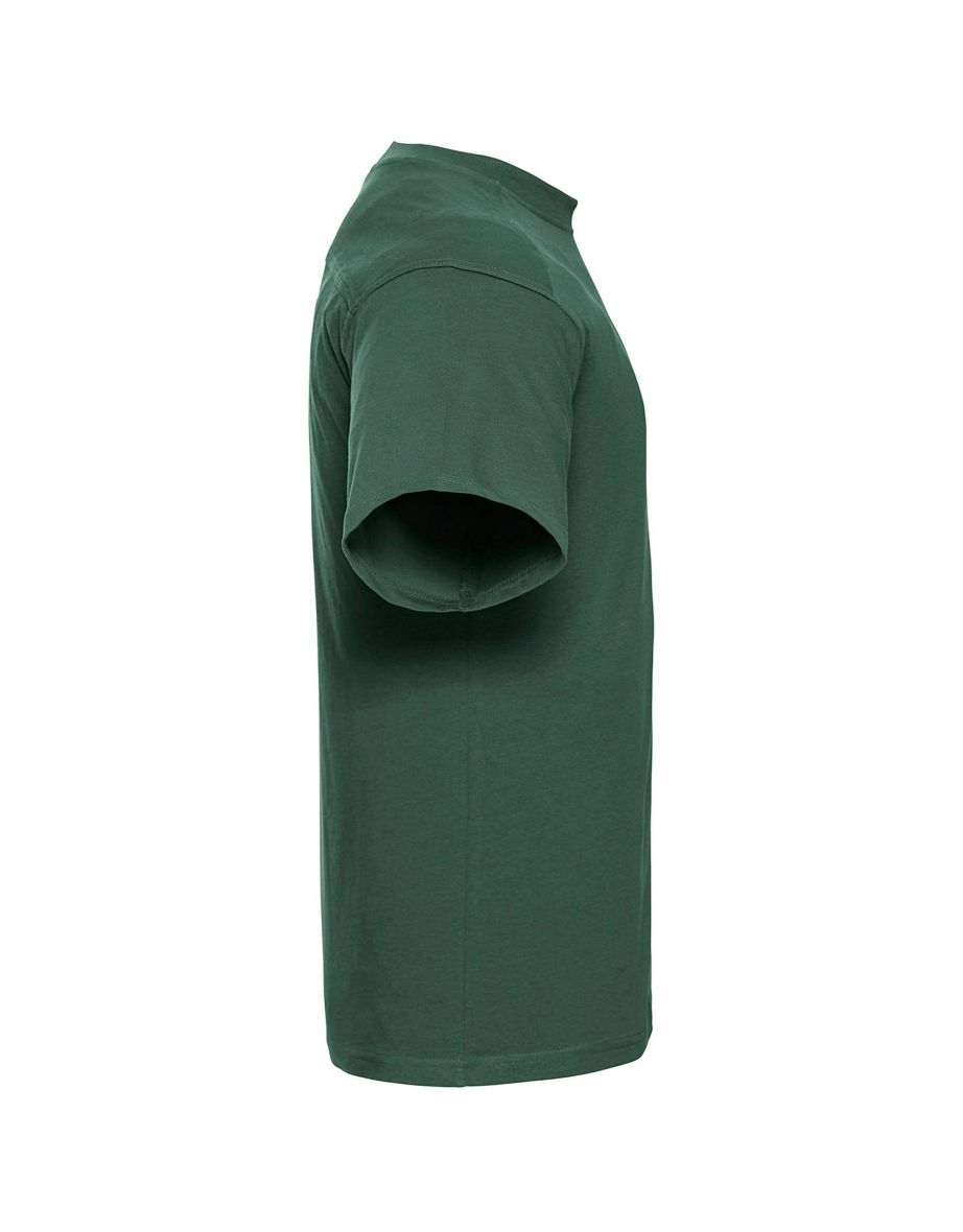 Russell Mens Heavyweight T-Shirt - Bottle Green - 2