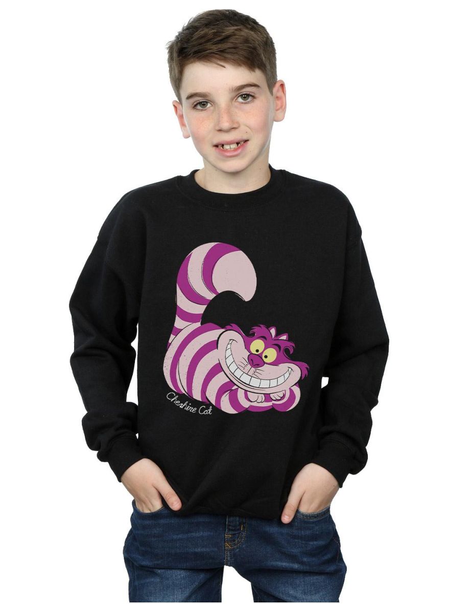 Disney Boys Alice In Wonderland Cheshire Cat Sweatshirt