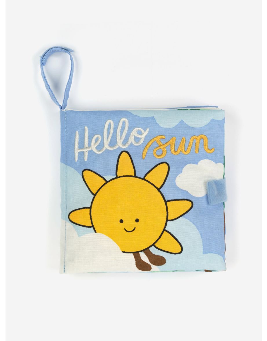 Baby Hello Sun Fabric Book in Blue