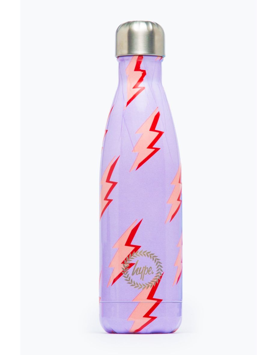 HYPE LILAC LIGHTNING METAL WATER BOTTLE - 500ML