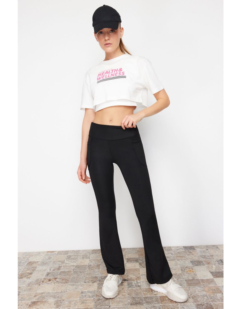 Black Scuba/Scuba Diver Relaxed Fit Flare Sports Sweatpants