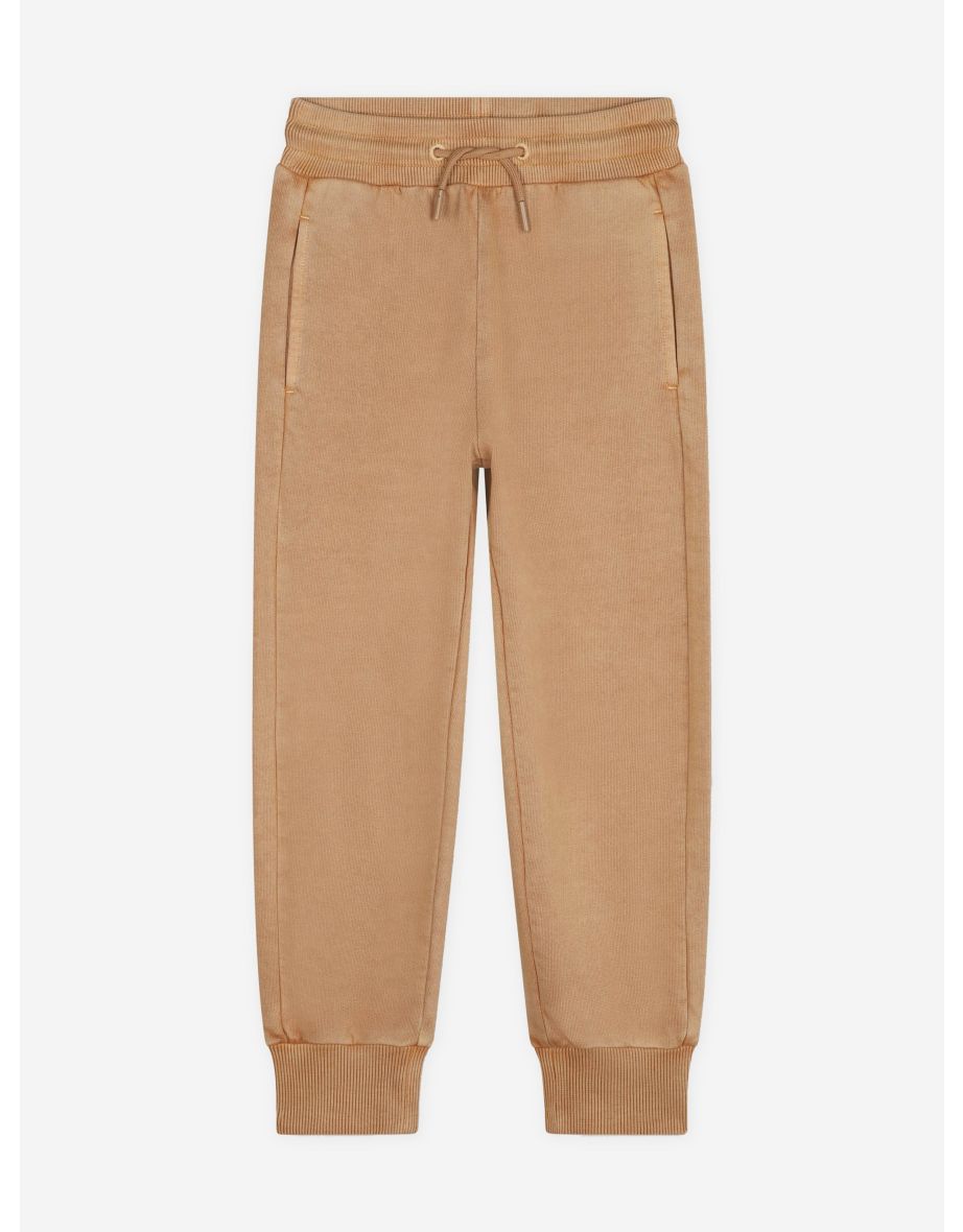 MARC JACOBS Kids Smiley Joggers in Brown
