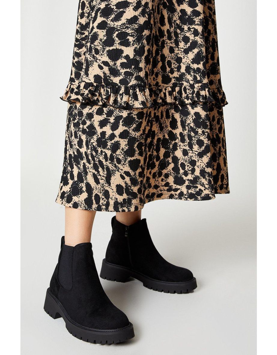 Leopard print boots hot sale dorothy perkins