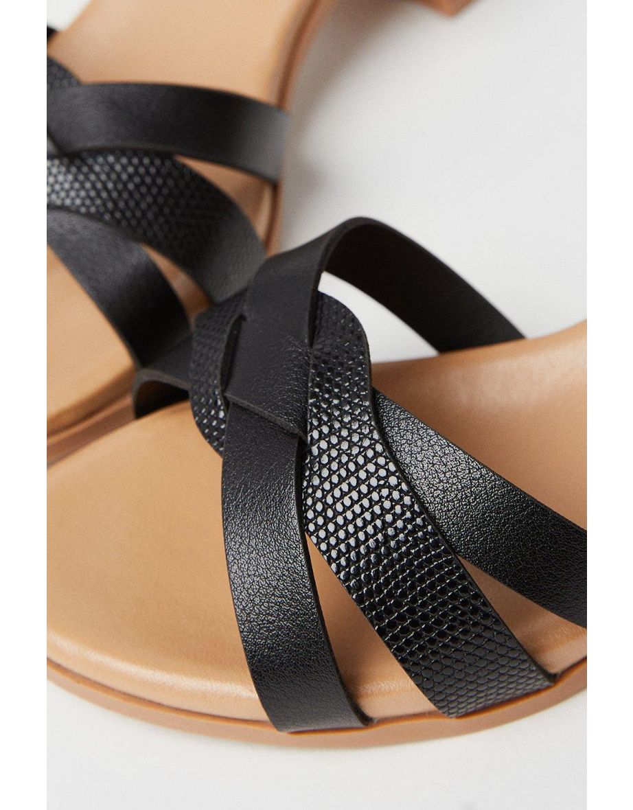 Good For The Sole: Extra Wide Fit Elma Comfort Heeled Sandals - 3