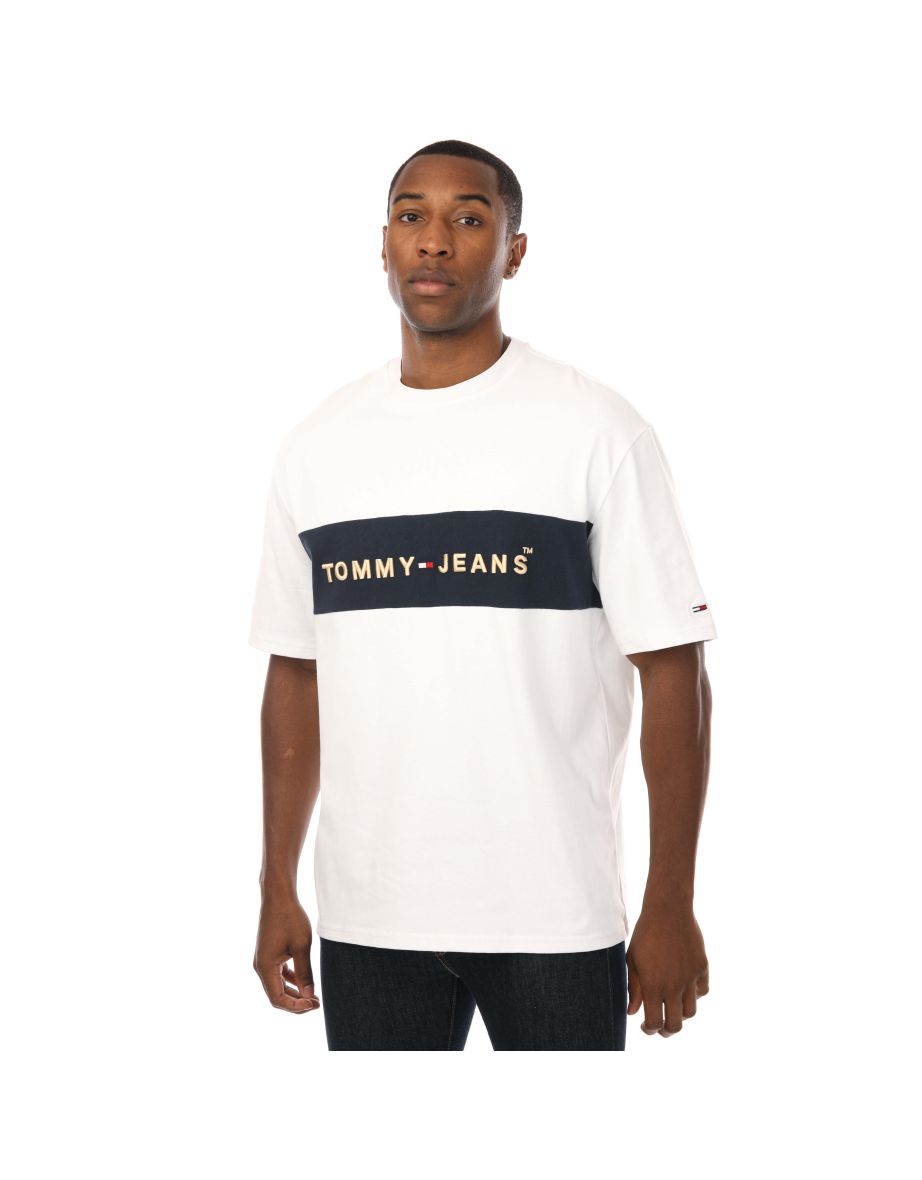 Men's Tommy Hilfiger Archive Logo T- Shirt in White