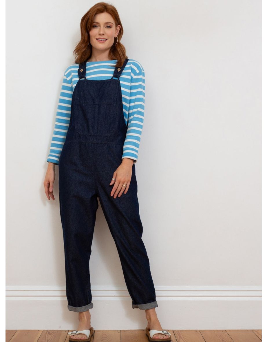 Rempstone denim dungarees