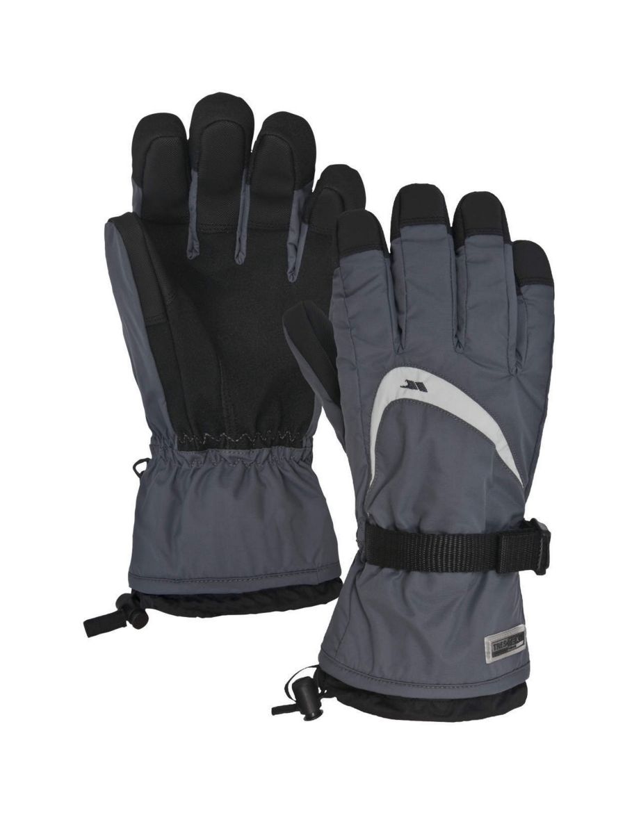 Trespass Mens Reunited II Ski Gloves - Lead