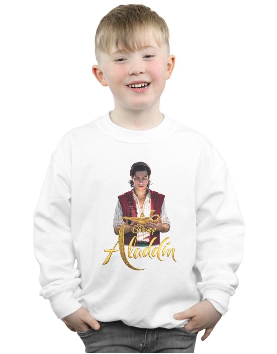 Disney Boys Aladdin Movie Aladdin Photo Sweatshirt