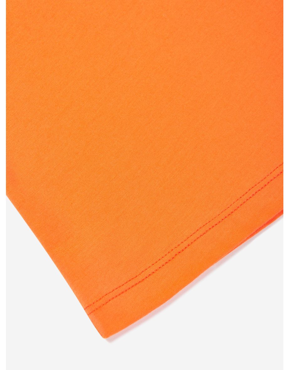 Balmain Kids Logo T-Shirt in Orange - 3