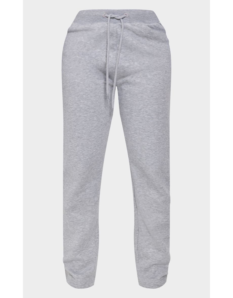 PRETTYLITTLETHING Shape Grey Marl Printed Back Oversized Joggers - 4