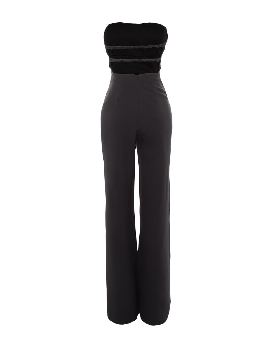 Jumpsuit - Black - Fitted - 7